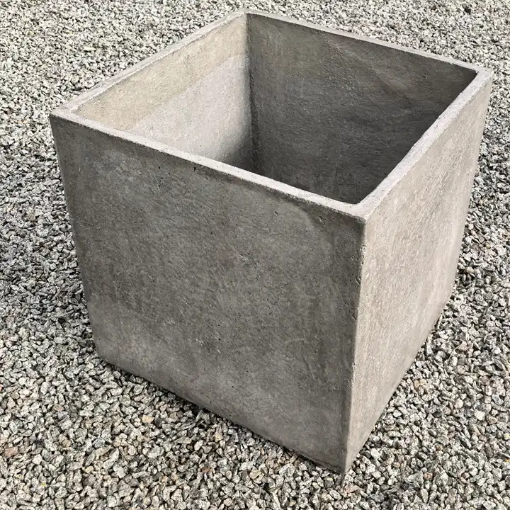 Nexus Cube Plant Pot - Large concrete plant pot in Gauteng