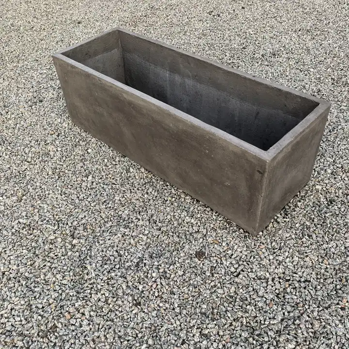 Summit Trough Plant Pot - Medium concrete plant pot in Gauteng